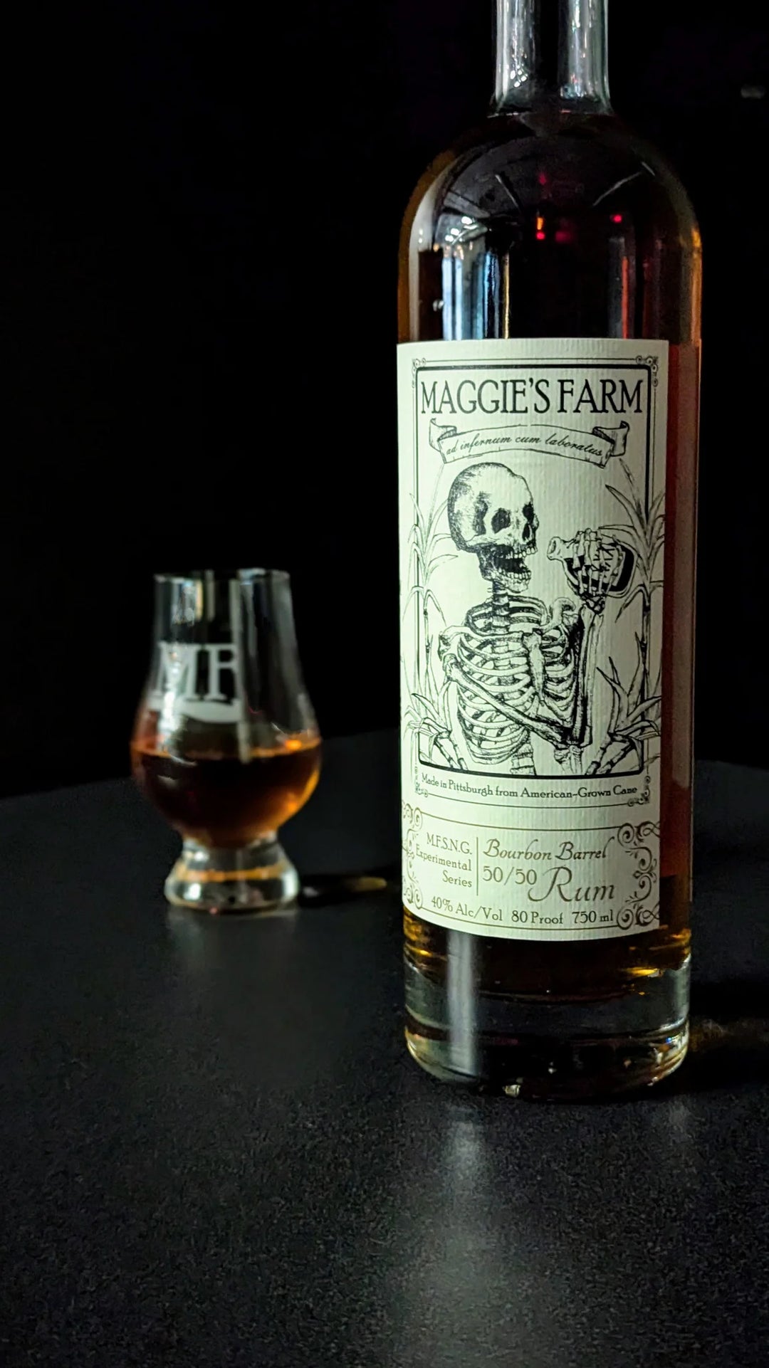 MFSNG Series: Bourbon Barrel 50/50 Dark Rum (750ml)